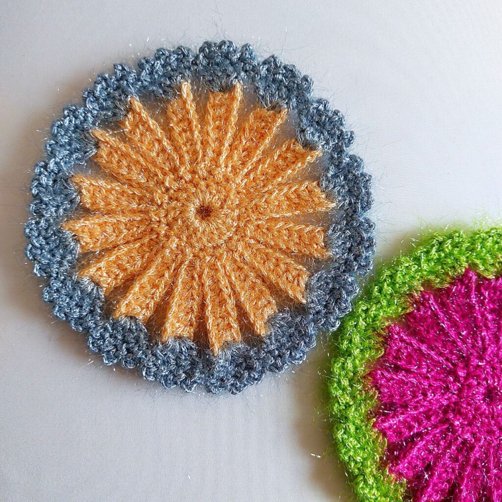 آموزش بافت اسکاج قلاب بافی