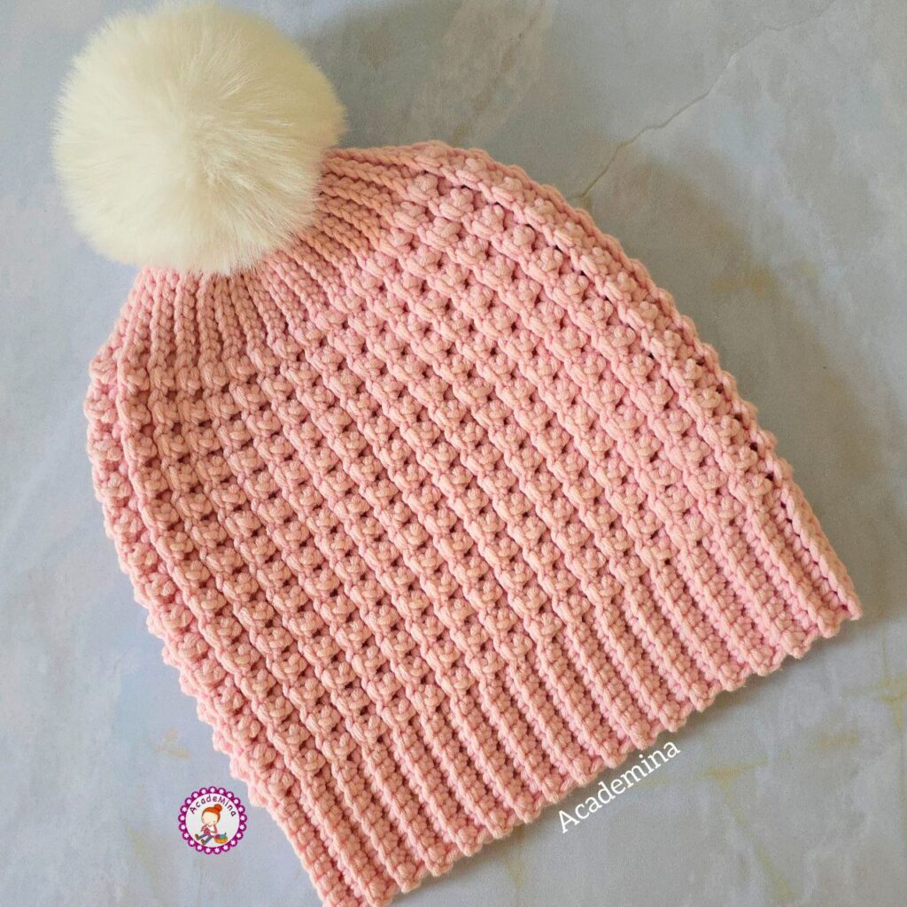 آموزش قلاب بافی کلاه بافتنی - آموزش بافت کلاه با قلاب - آموزش کلاه قلاب بافی